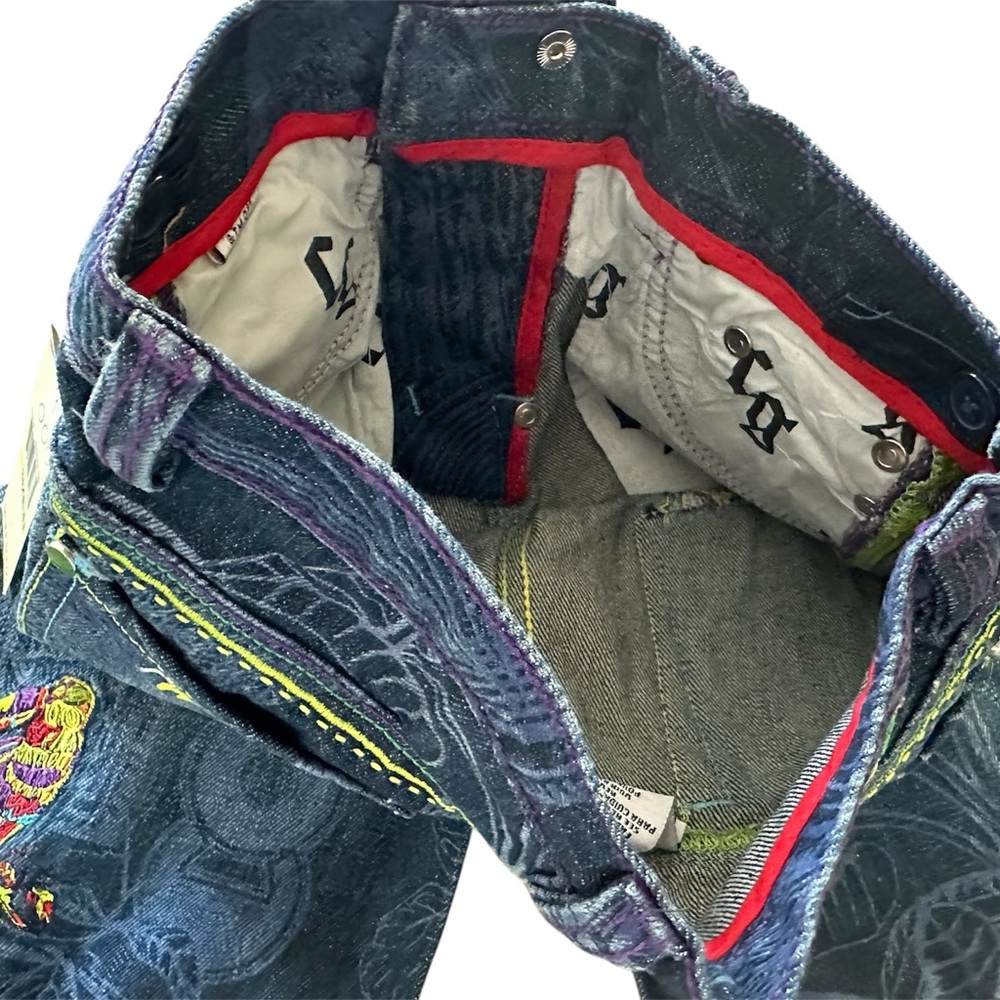Colorful Kids Denim Shorts - Picture 4 of 4